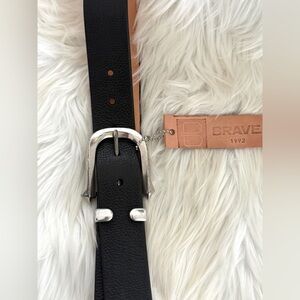 🇨🇦 Brave Leather Collection - ELOISE - BLACK Vachetta - Silver